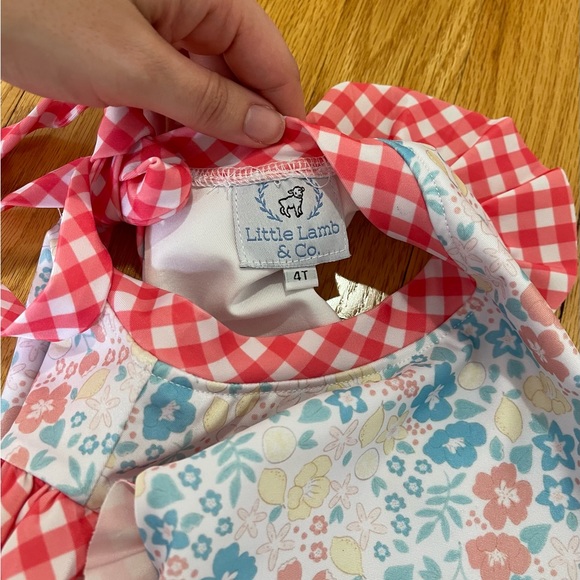 Boutique Girls Floral Swimsuit - Picture 3 of 3